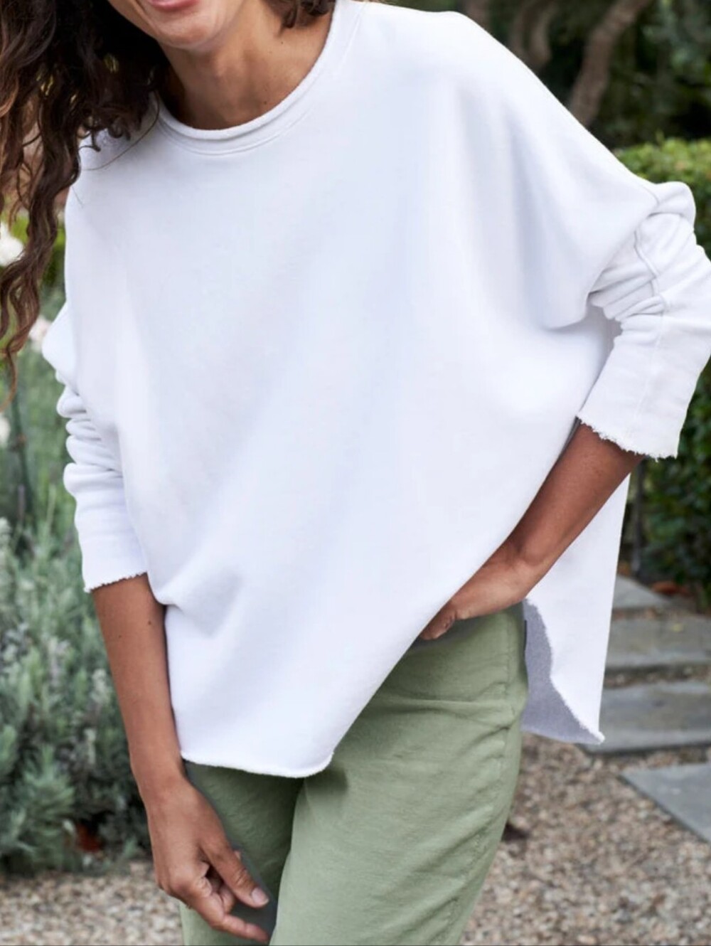 Frank & Eileen Anna Long Sleeve Capelet